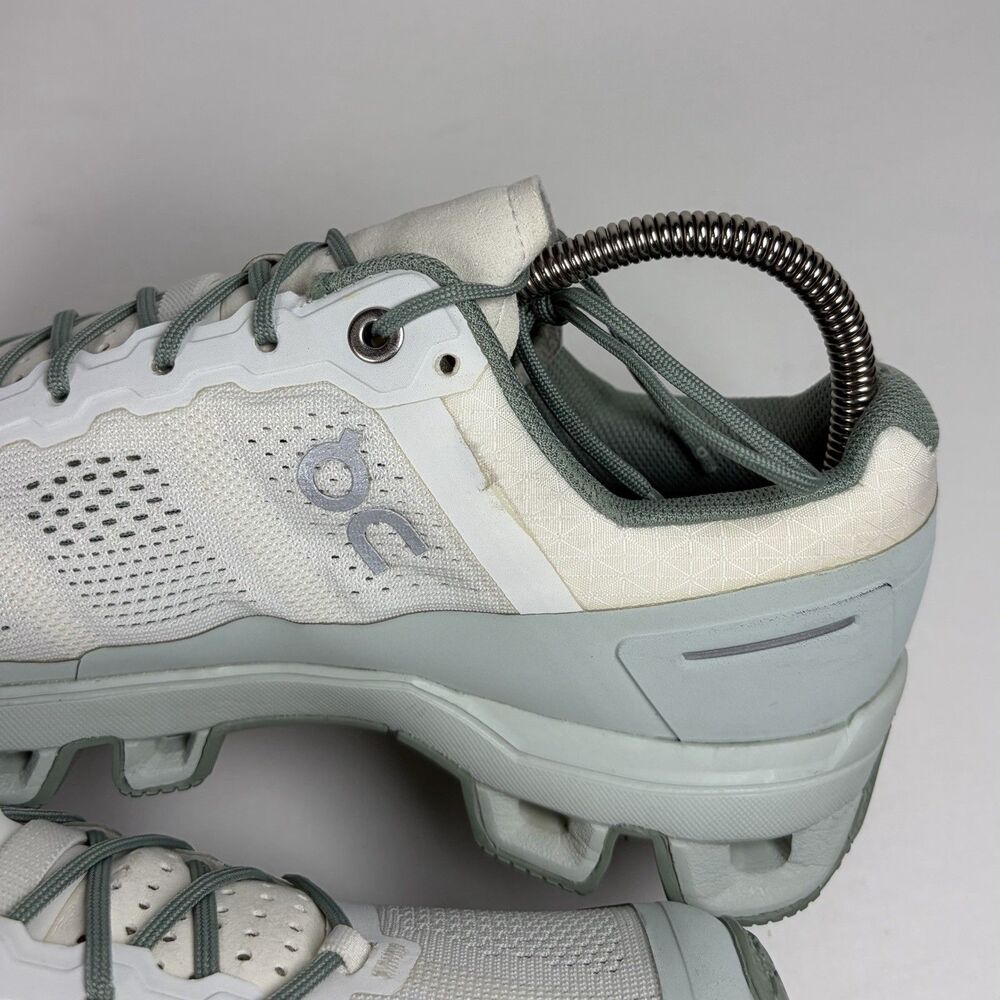 ON Cloudventure Women’s Size 6 Athletic Running Sneakers Shoes White Moss - Picture 6 of 9